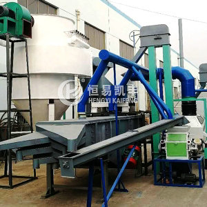 煤質活性炭破碎篩分系統